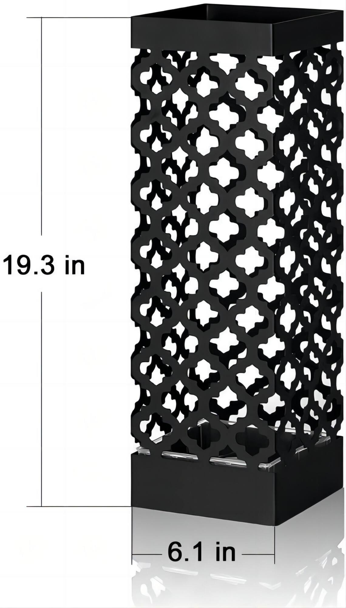 NEX™ Black Metal Umbrella Stand Rack